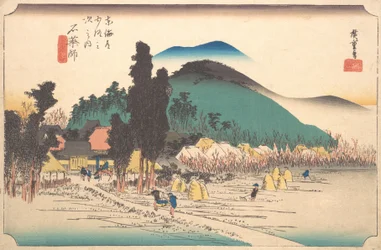 石薬師の石薬師寺, 1834., 1834.