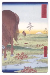志摩国の黄金平野（志摩沙黄金ヶ原）（錦絵）