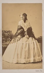 ソフィア・デ・モルニー公爵夫人（1838年～1896年）、1862年トルベツカヤ伯爵夫人として生まれる。