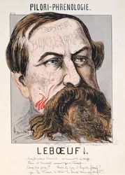 Pillory-Phrenology: Leboeuf (彫刻)