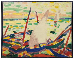 コリウールの浜辺のボート；Bateaux sur la plage a Collioure