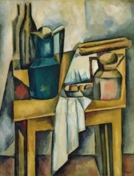 テーブルの上の静物