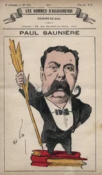 アンドレ・ギル（1840-85）による1779～1880年頃の「Les Hommes d