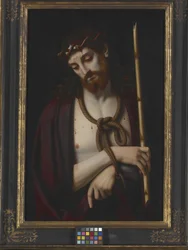 Ecce Homo (木に油彩)