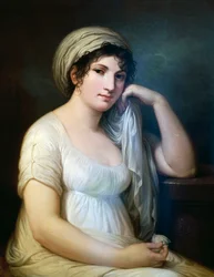 ベルジョイオーソ・デステ王女の肖像」アンドレア・アッピアーニ（1754-1817）画、イタリア