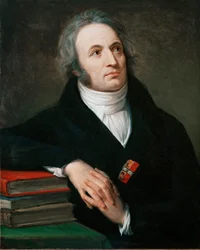 詩人ヴィンチェンツォ・モンティ（1754-1828）の肖像、1809年、ローマ国立近代美術館