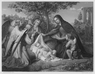 出版使が所持している写真からの使節の天使たち