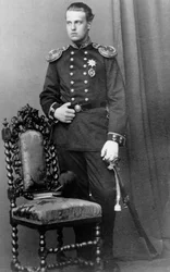 ロシアの大公アレクセイアレクサンドロヴィッチ、c1865-c1870
