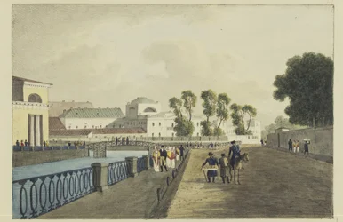 フォンタンカ川のアプラクシンハウス、1821-1822