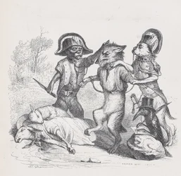 この攻撃の作成者は、『Scenes from the Private and...』の繊細な小さなオオカミです。 1837-47。