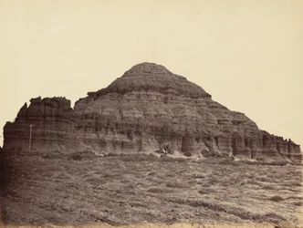 プレート26.チャーチ・ビュート、1869年（写真）