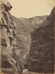 プレート40デビルズ・ゲート、ウェーバー・キヤノン、1869年（写真）