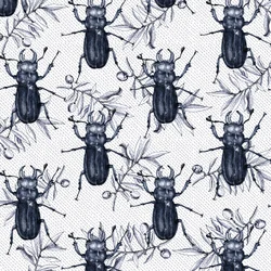 クワガタムシ、2017年、インク