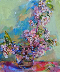鮮やかな春の花々
