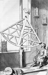 アイザックシールによって事前に刻まれた天体の機械であるジョンヘヴェリーのイラスト