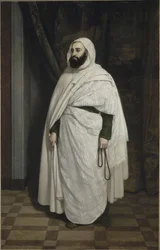 Abdelkader ibn Muhieddine 1808-1883、1853の肖像。