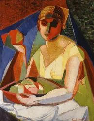 Woman with a Tray of Fruit   1452363   ja       japanese Successfully Translated  Original: Maraval Dike Translat: Maraval Dike 1436636 ja japanese Successfully Translated Original: Image depicting Dzambhala, the yellow Dzambhala is the manifestation of th