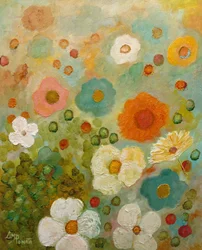 色鮮やかな野の花