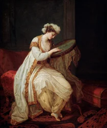 トルコ人女性、1773年。