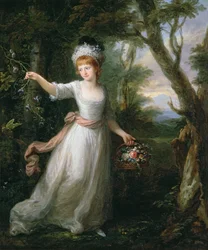 ヘンリエッタローラプルトニーの肖像画（1766-1808）