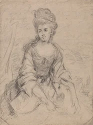 retrato de uma senhora