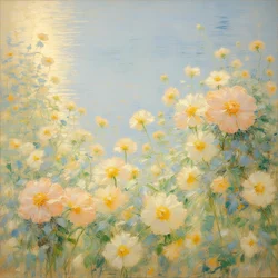 花々 59 2022年頃（キャンバスに油彩）
