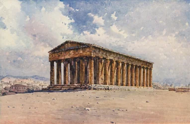 ヘファイストス神殿、アテネ（カラーリソ）