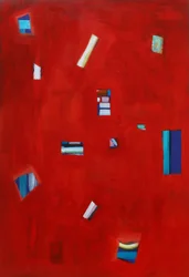 Inner Light I、2021年（キャンバスにアクリル）