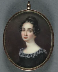 女性の肖像、1820年。