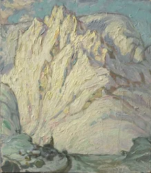 雪山。ロフォーテン、1930年からの研究