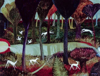 木の中のジェッソ, 2005 (アクリル)