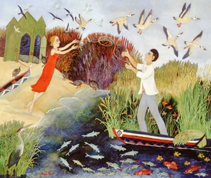 Ship to Shore, 2007（アクリル画）