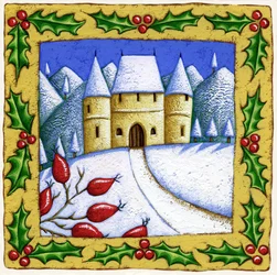 四季、冬、2015年（ガッシュ）