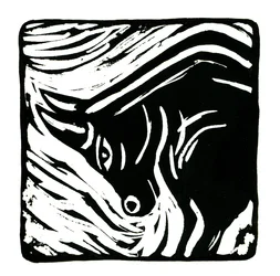 ホロスコープ（牡牛座）、2017年（リネンプリント）