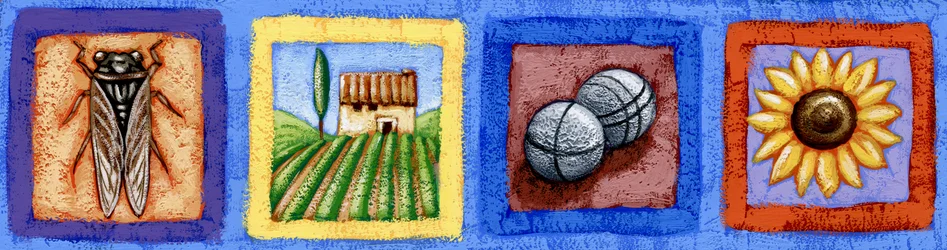 プロヴァンス(詳細1), 2015 (グワッシュ)