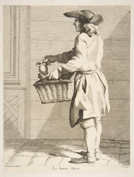 インク売り、1746年。