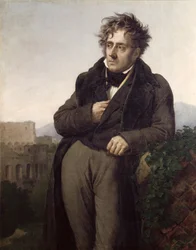 フランソワ・ルネの肖像（1768-1848）シャトーブリアンの子爵、1811年頃（75712も参照）