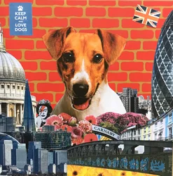 ジャックラッセル、2015年、ミクストメディア