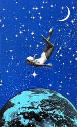 無重力、2022年（スクリーンプリント）