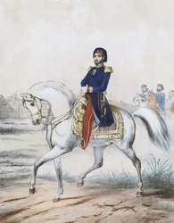 アブドゥルメシド Ier - スルタン アブドゥルメシド I (1823-1861) - 匿名 - 1853 - カラーリトグラフ - 37x27,4 - 個人蔵