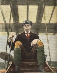 航空：飛行家ヘンリ・ウィンマレンの肖像（Henri Wijnmalen