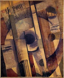 アルフレッド アルフレッド (1884-1966) による Petity Journal Realize での構成 1946 個人蔵