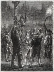 ファブラス侯爵トマ・ド・マヒ（1744-1790）の処刑 - 2月19日、パリ