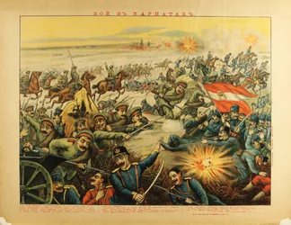 カルパテス戦線（1914年）-カルパティア峠の戦い par Anonymous