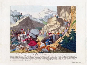 1828-1829年のロシア・トルコ戦争-エルズルムの攻略-6月27日、イワン・パスケビッチによるエルズルムの攻略