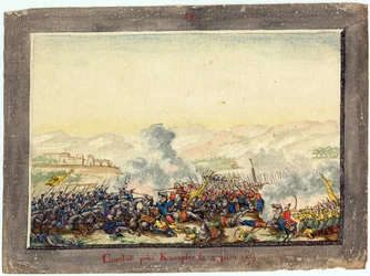 Guerre russo-turque de 1828-1829 - bataille de Kulevicha (Kulewtscha)-6月11日のクレヴィチャの戦い。