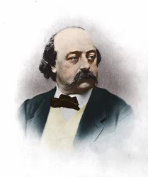 Gustave Flaubert（1821-1880）フランスの作家、ナダール作。
