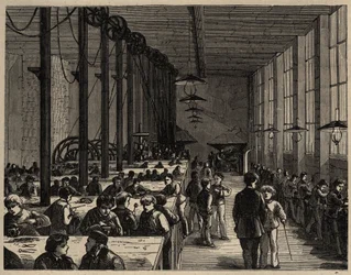 パリ、Ecole Municipale Professionelle Diderot - 1890年の彫刻