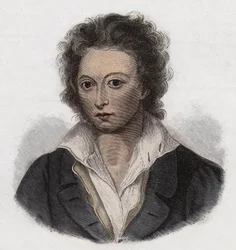 Percy Bysshe Shelley (1792-1822) イギリスの詩人-。