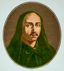 サン・ドニのアッブ・スガー（1080-1151）の肖像（1147年から1149年までルイ6世の参事官、フランス摂政